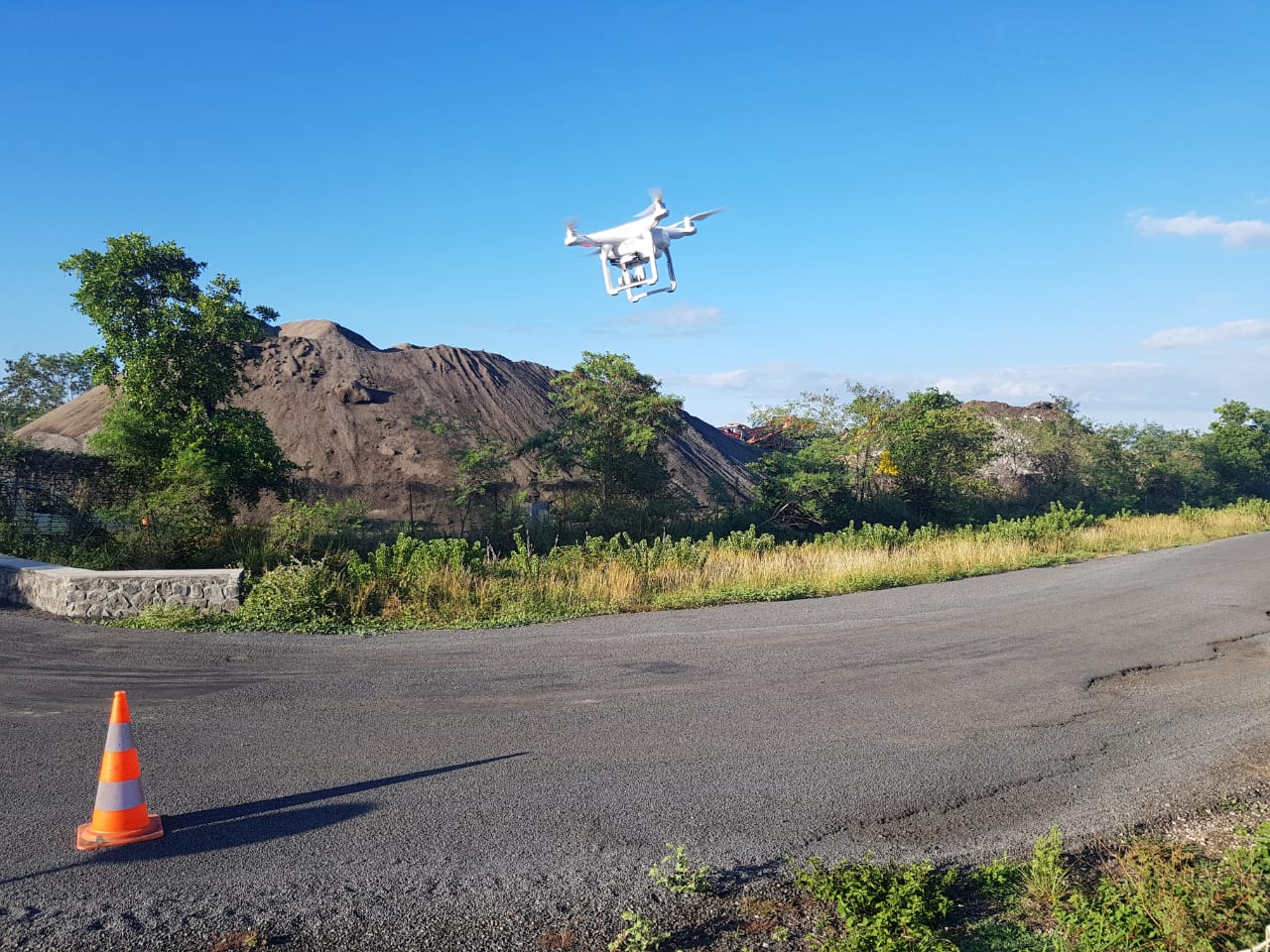Relevé par drone à l’aide du Mavic 3 pro et du Phantom 3 pro